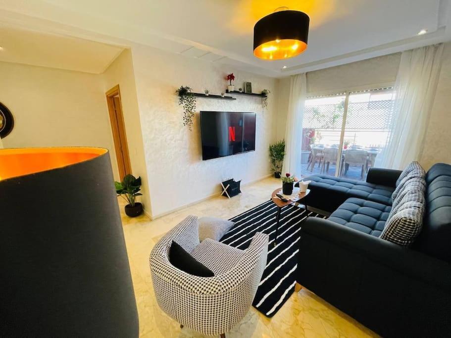 A 2 Minutes De Casa Finance City, Appartement Avec 2 Chambres Casablanca Kültér fotó