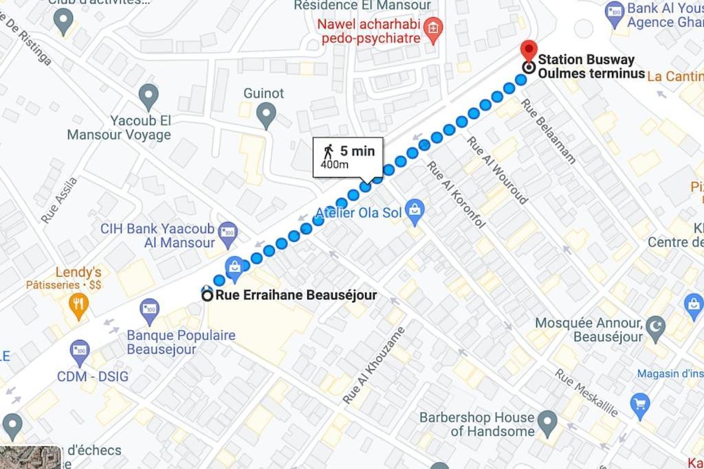 A 2 Minutes De Casa Finance City, Appartement Avec 2 Chambres Casablanca Kültér fotó
