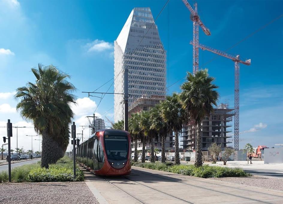 A 2 Minutes De Casa Finance City, Appartement Avec 2 Chambres Casablanca Kültér fotó